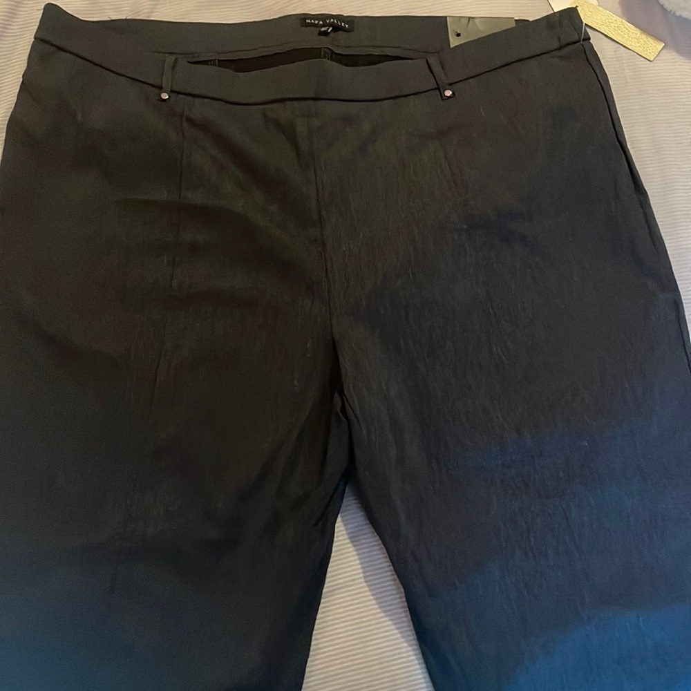 Nap Valley charcoal gray pants, new with tags
